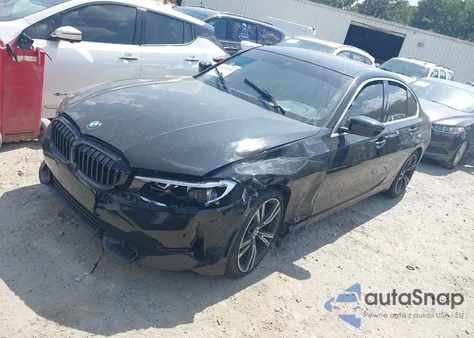 2021 BMW 330I z USA, uszkodzony, nr VIN 3MW5R1J09M8C09052